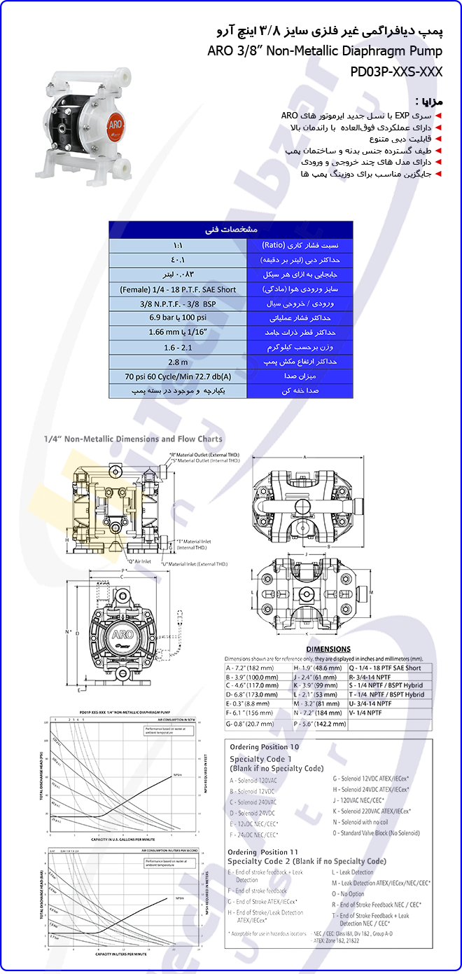 2 38'' Non-Metallic Diaphragm Pump2